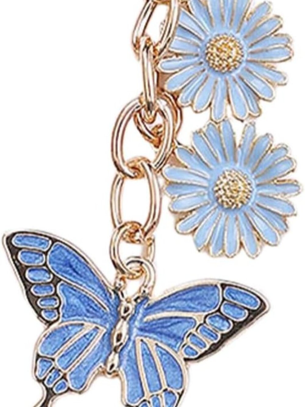 Butterfly Keychain for Women Bag Charms